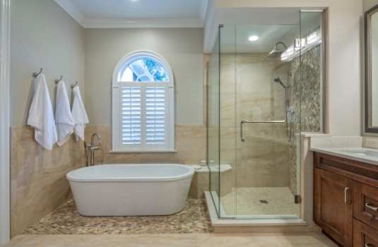 bath remodel in an erie pa residence